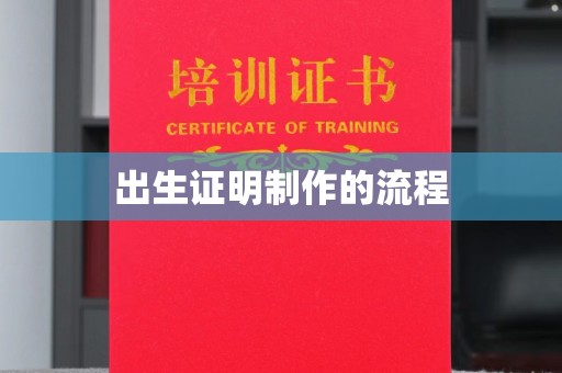 大通出生证明制作的流程