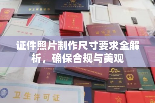 大通证件照片制作尺寸要求全解析，确保合规与美观
