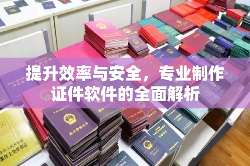 大通提升效率与安全，专业制作证件软件的全面解析
