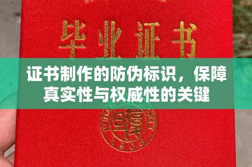 大通证书制作的防伪标识，保障真实性与权威性的关键