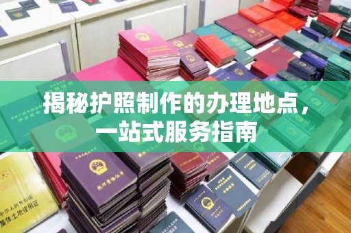 大通揭秘护照制作的办理地点，一站式服务指南