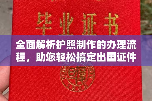 大通全面解析护照制作的办理流程，助您轻松搞定出国证件