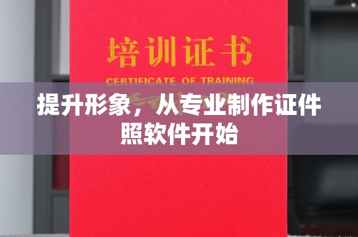 大通提升形象，从专业制作证件照软件开始