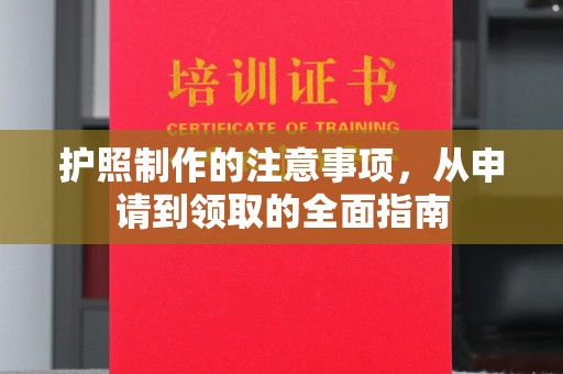 大通护照制作的注意事项，从申请到领取的全面指南