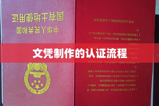 大通文凭制作的认证流程