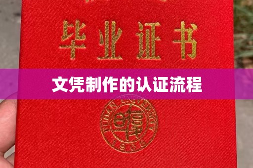 大通文凭制作的认证流程