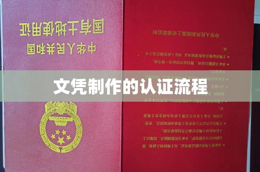 大通文凭制作的认证流程